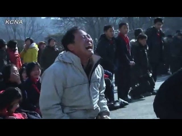 North Koreans mourn death of leader Kim Jong-Il class=