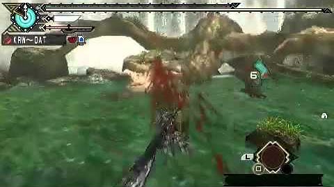 MHP3 Rathian Switch Axe SOLO Skill heroics 1.51