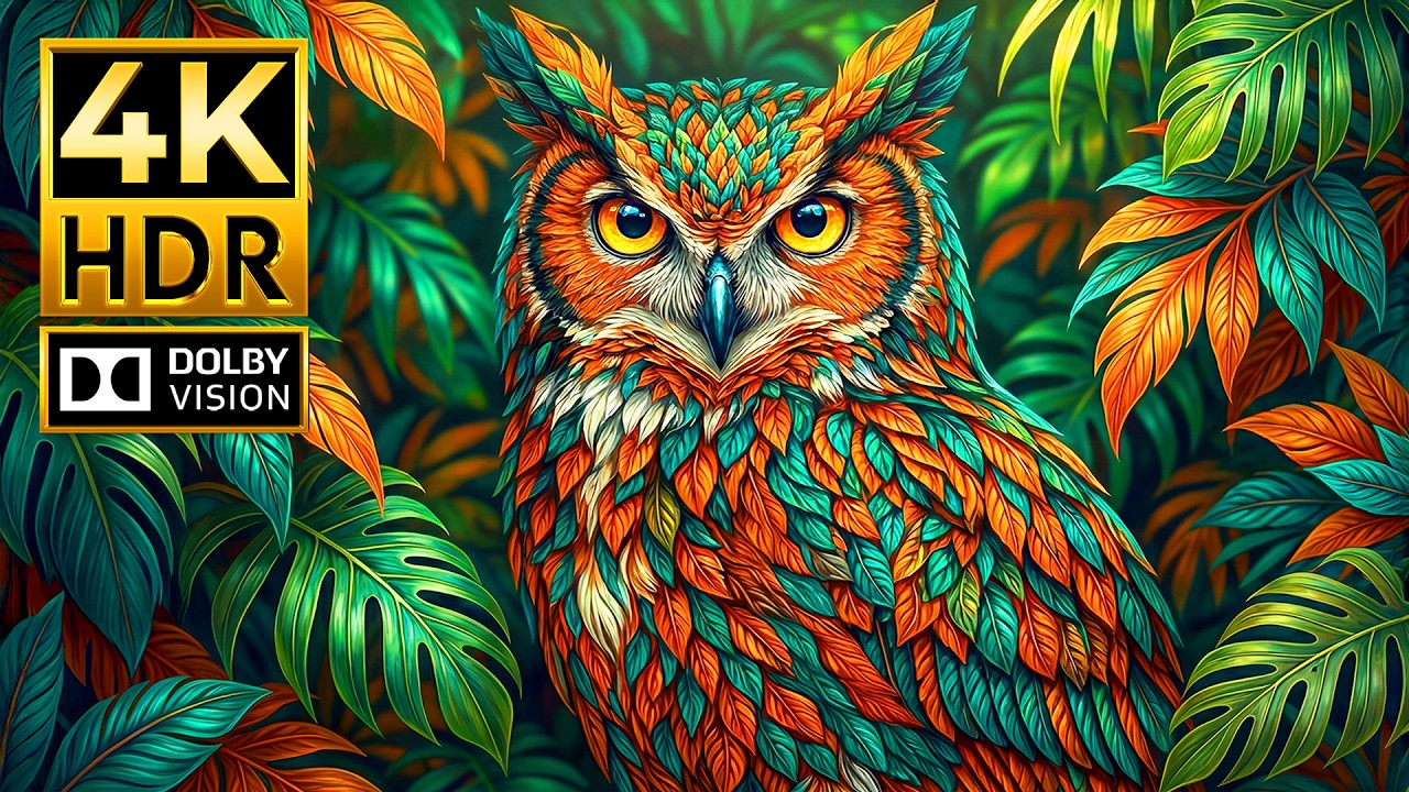 Cinematic Animal World in 4K HDR | Dolby Vision Wildlife for OLED TV