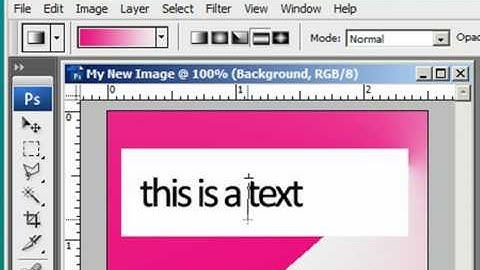 ThinkTutorial.com: How to use reflected gradient on Adobe Photoshop?