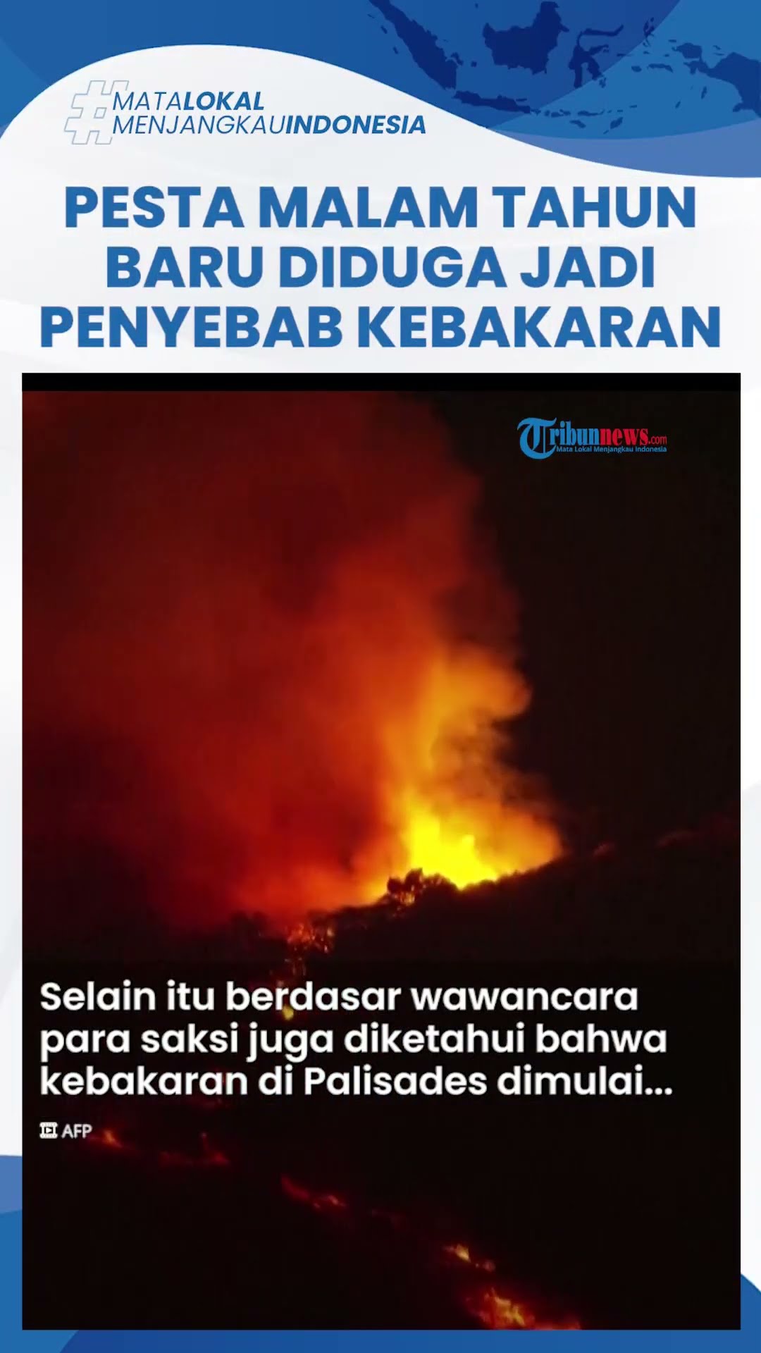 Penyebab Kebakaran Besar LA Terungkap, Pesta Malam Tahun Baru Diduga Picu Kobakaran Api Pertama