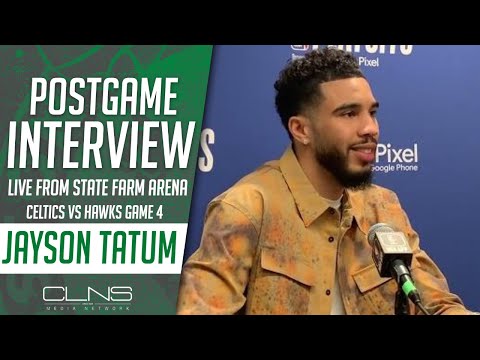 Jayson Tatum Was Trying to SCARE Trae Young When He Got Up MAD After Flagrant