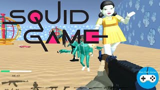 SQUID GAMES SHOOTER Y8 GAMEPLAY