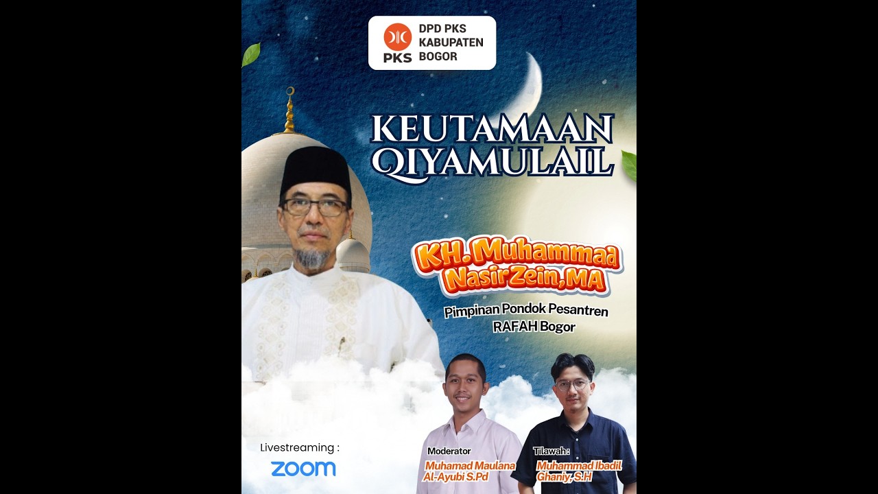 Live Stream Kajian Subuh : Keutamaan Qiyamulail | KH. Muhammad Nasir Zein, MA.