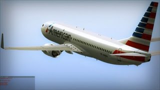 [FSX] 737-800 NGX American Airlines   GSX   FS2Crew   REX Ess. Plus