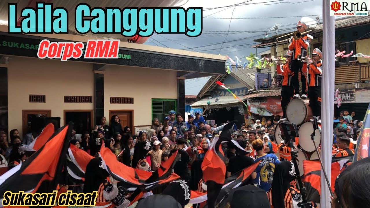 Laila Canggung versi corps RMA🔥||Sukasari Cisaat#kanghajistudio