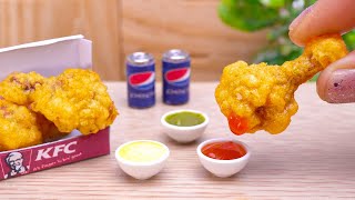 Yummy Crispy Miniature Buttermilk Fried Chicken Recipe | ASMR Miniature Cooking Food Video