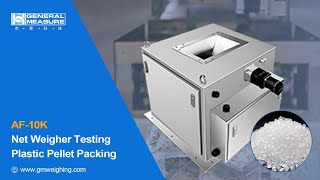 Testing the AF-10K Packing Scale with Plastic Pellets