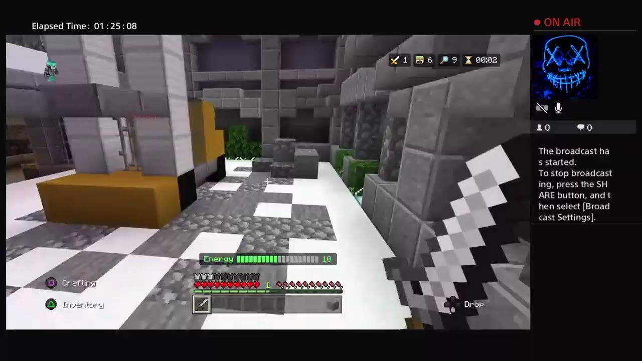 Playing cubecraft skyblock - YouTube