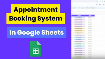 Step-by-Step Guide to Building a Booking System in Google Sheets