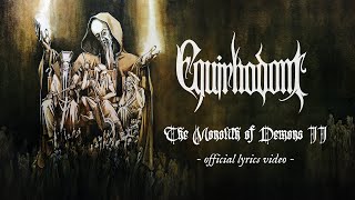 EQUIRHODONT - The Monolith of Demons II (OFFICIAL LYRICS VIDEO)