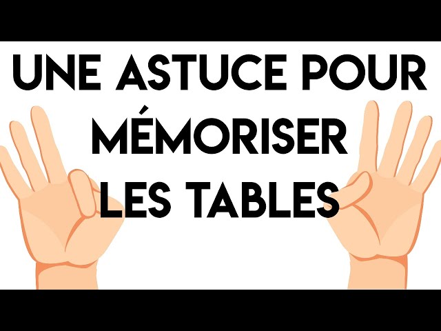 comment apprendre facilement la table de multiplication