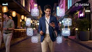 ZetSIM: Global eSIM, Lounge Access, Fast Track & 24/7 Support in One App screenshot 2