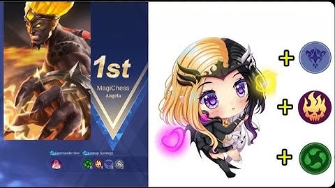 Inferno fiend Astro power Elementalist Lunox and Gord Nonstop skill cast Magic chess Mobile Legends
