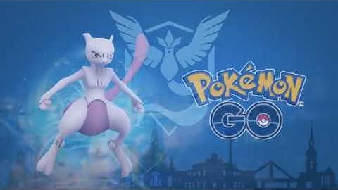 Pokemon Go - 3man Mewtwo Dresden Germany