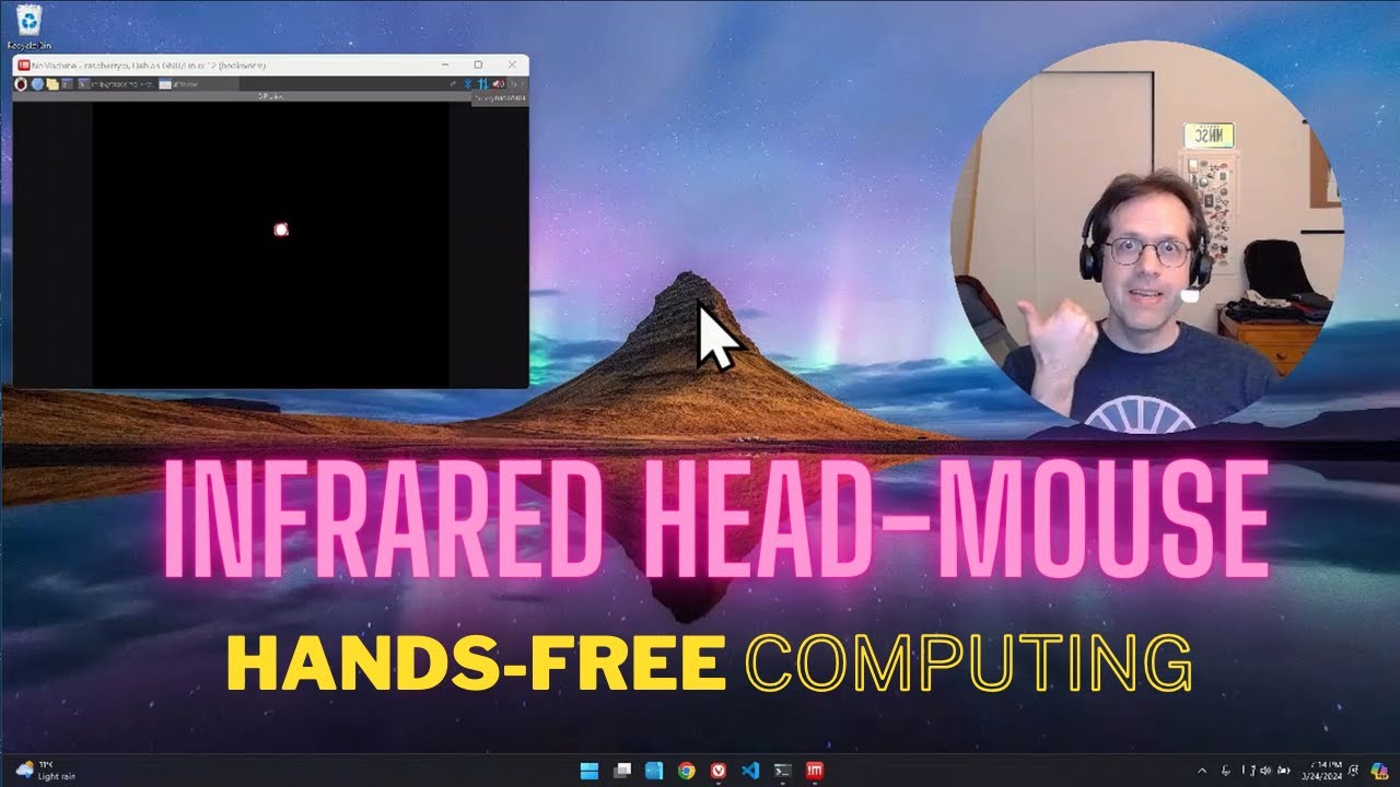 DIY infrared head-mouse in Python using Raspberry Pi w/ NoIR camera ...