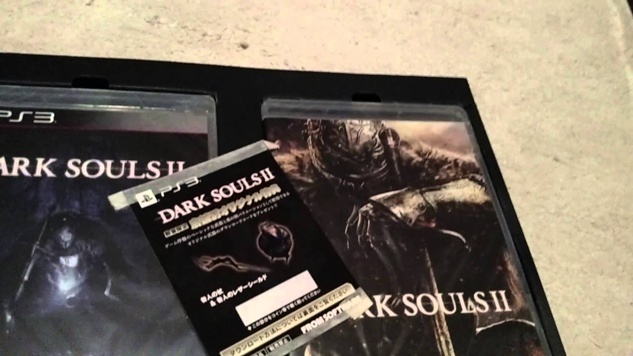 Dark Souls 2 Japanese Collectors Edition - YouTube