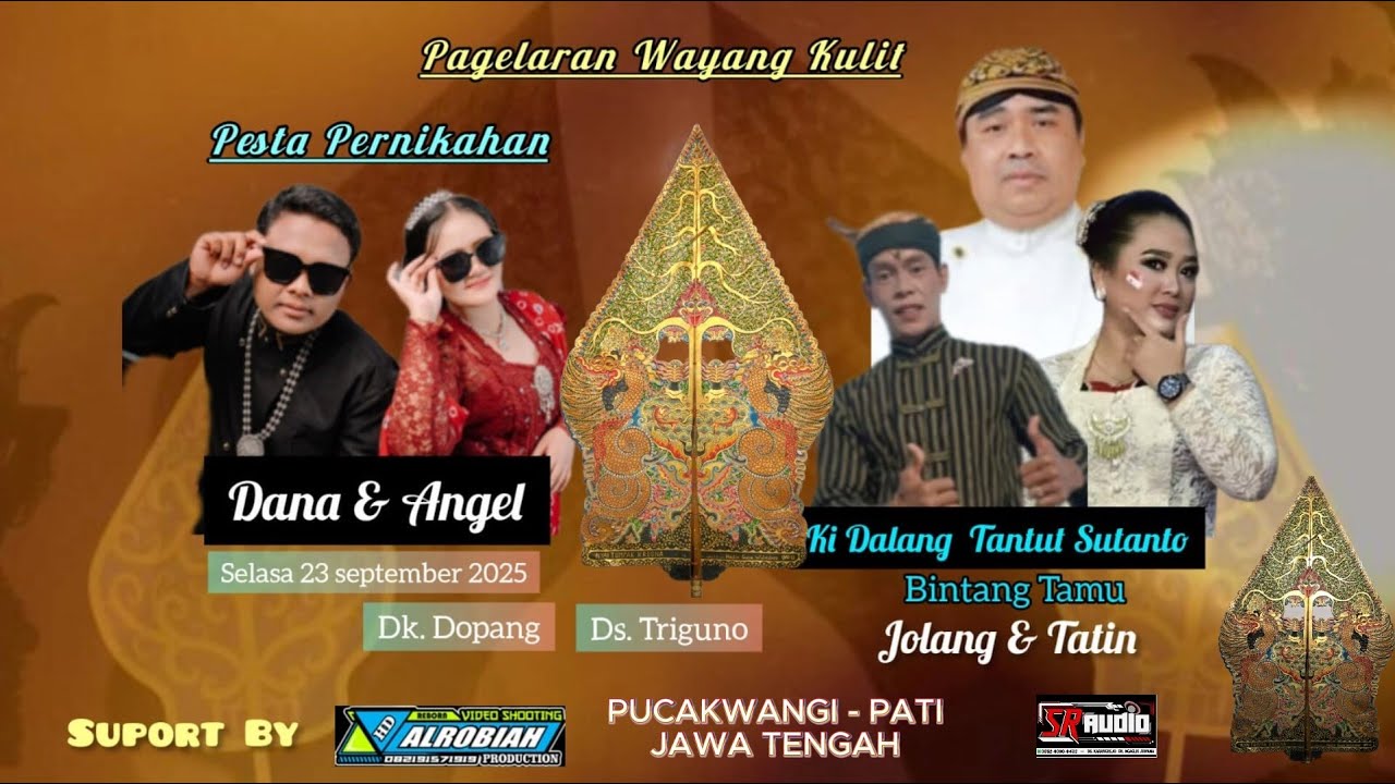 🔴🟢 LIVE WAYANG KULIT KI DALANG TANTUT  BINTANG TAMU TATIN & JOLANG DOPANG TRIGUNO PUCAKWANGI PATI