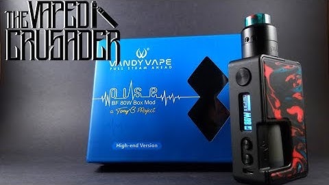 Pulse 80w Review - Vandy Vape - Tony B Project