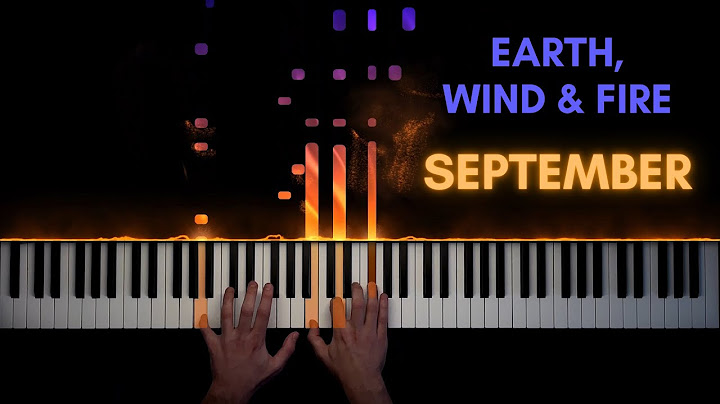 September Piano version - Piano performance video thumbnail