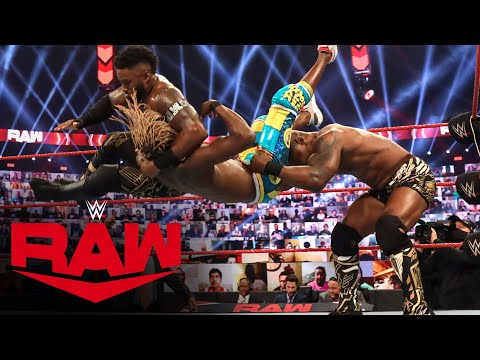 The New Day vs. Shelton Benjamin & Cedric Alexander – Raw Tag Team Title Match: Raw, Nov. 16, 2020