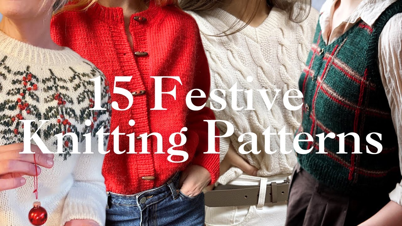 15 Knitting Patterns That Capture the Ralph Lauren Christmas Aesthetic 🎄🧶