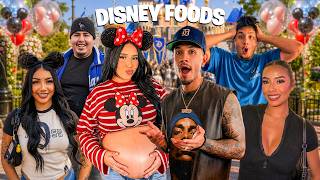 EATING ONLY DISNEY FOOD FOR 24 HOURS *PREGNANT EDITION*