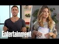 Dustin milligan does impressions of schitts creek characters  entertainment weekly