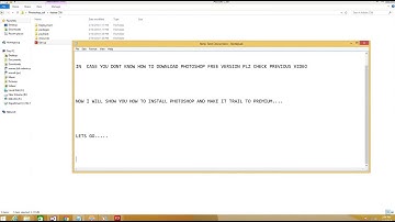 How To Download and Install Adobe Photoshop CS6  Free Full Version  2018 help desk HELP DESK