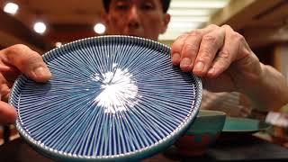 日本製の青い器について解説しました - YouTube