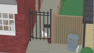 Untitled Goose Game - Reverse Street Gate Skip