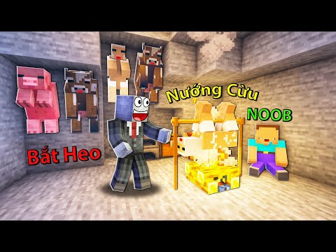 SLENDERMAN VÀ NOOB THỬ THÁCH 1 NGÀY 1 ĐÊM SỐNG TRONG HANG NHƯ NGƯỜI NGUYÊN THỦY(MÙA HÈ CỦA NOOB)