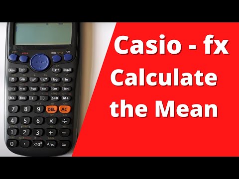 How to Find the Mean on a Casio FX-83GT PLUS