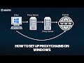 Ultimate proxychains tutorial for windows users