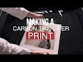 Making a Carbon Transfer Print