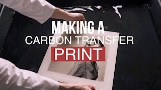 Making a Carbon Transfer Print