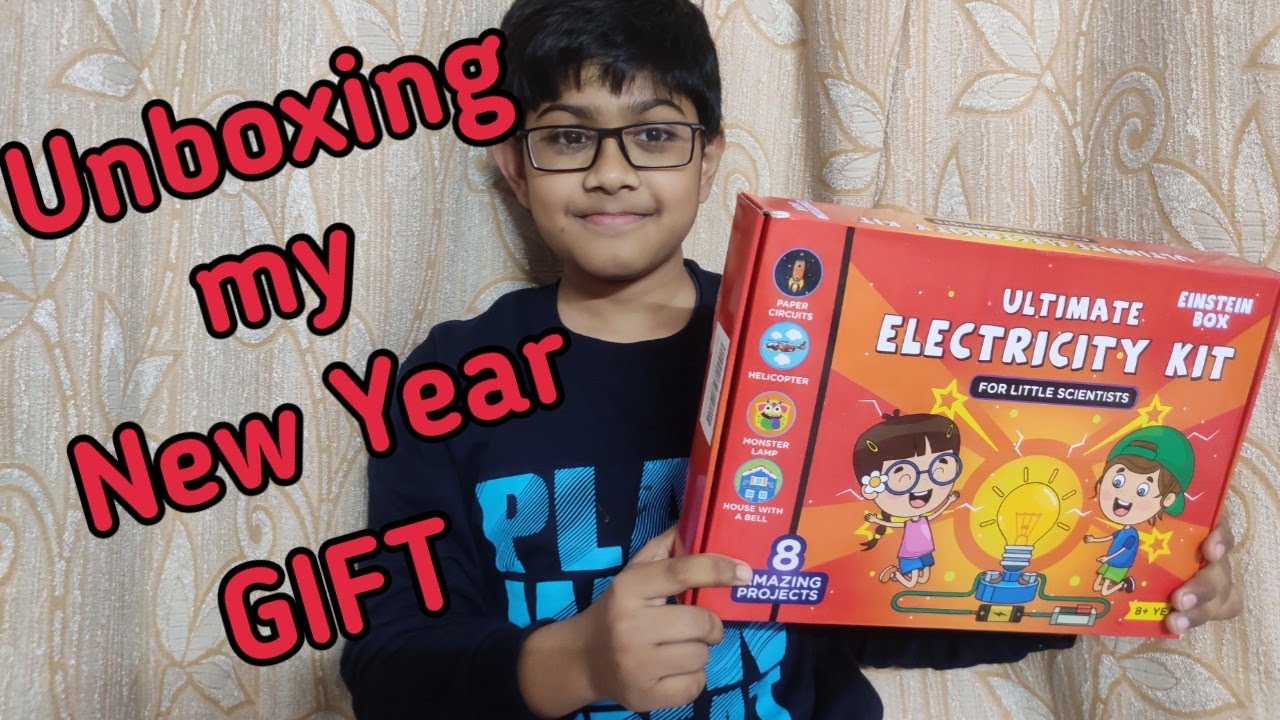Unboxing my New Year Gift: Ultimate Electricity Kit @ Funtastic Science