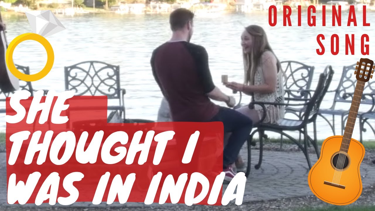 THE CRAZIEST SURPRISE PROPOSAL *She Thought I Was In India!*