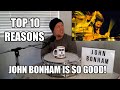 Top 10 Reasons Why John Bonham Is Such A Great Drummer - Drum Teacher Analysis (2020)