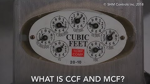 What is CCF and MCF?