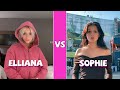 Elliana Walmsley Vs Sophie Fergi TikTok Dances Compilation (Rewind 2021)