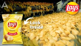 Food Factory USA 🥔  Potato Processing Line [How Its Made] Smart Factory Potato Chips