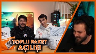 Elraenn Fırat Albayrama Çinden Hediyeler Toplu Paket Açılışı Izliyor Ya