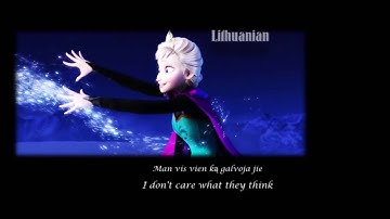 Frozen - Let It Go |multilanguage with subs&trans|