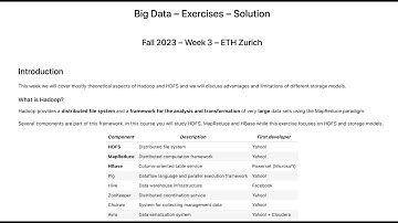 03: HDFS & Hadoop CLI