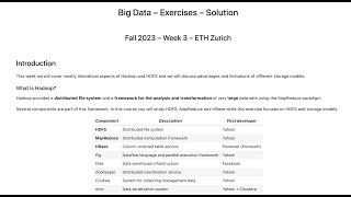 03: HDFS & Hadoop CLI