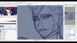 Scene redraw - Transformers Prime KnockOut holoform - Speedpaint