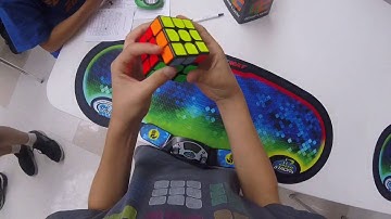 13 second official 3x3 solve