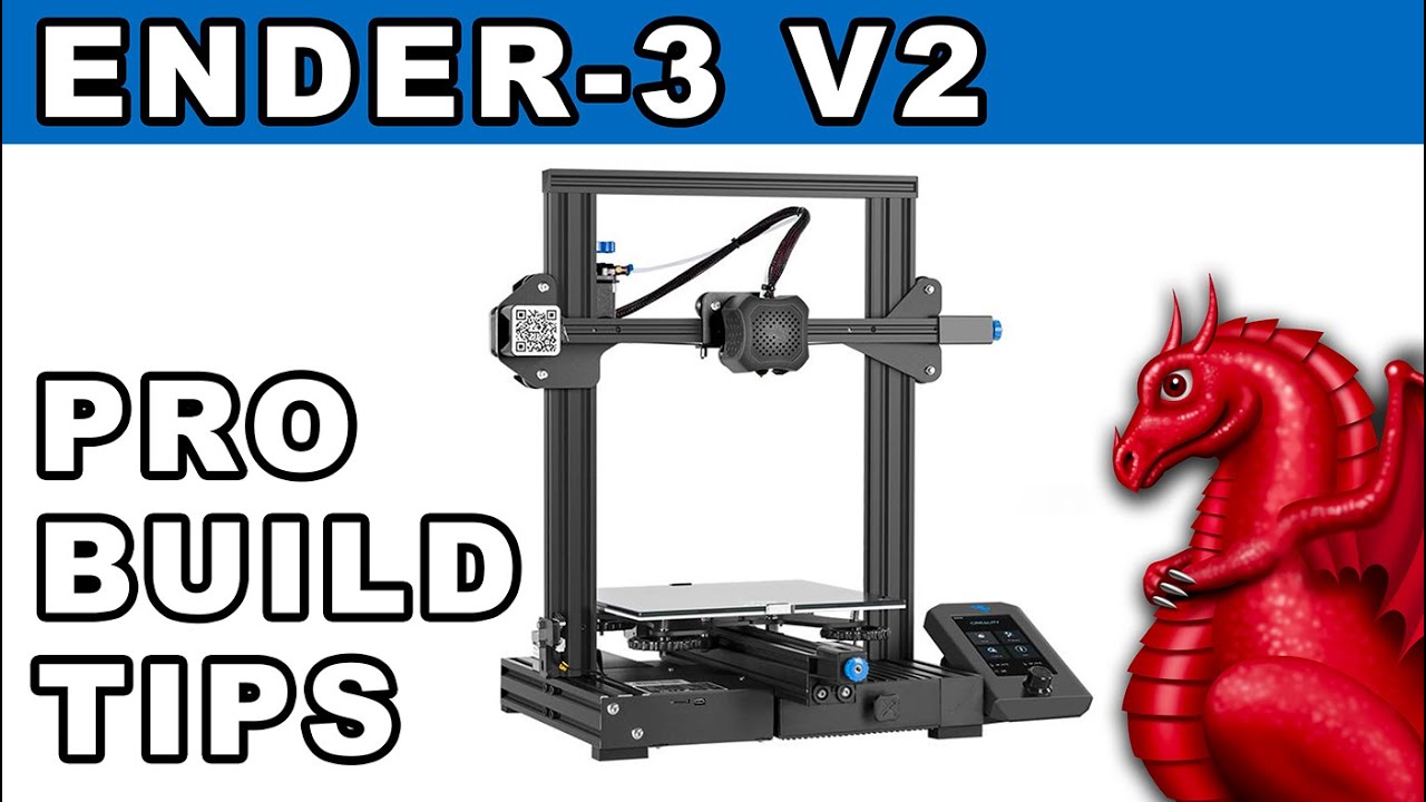 Creality Ender-3 V2 assembly and pro build tips 