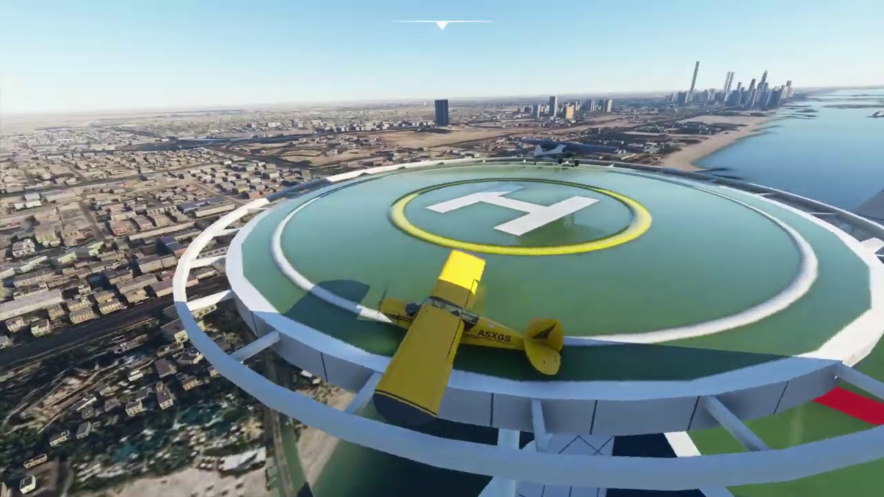 Burj Al Arab Extreme Helipad Landing, Takeoff Propstrike + Attempts in ...